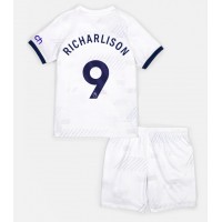 Tottenham Hotspur Richarlison #9 Replika babykläder Hemmaställ Barn 2023-24 Kortärmad (+ korta byxor)